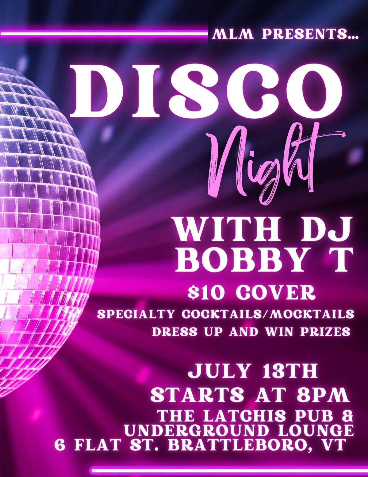 Let\u2019s go down to the Disco!! 