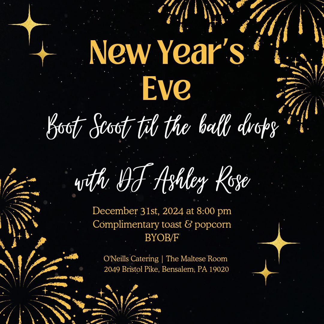 Boot Scoot til the Ball Drops - NYE line dance party 