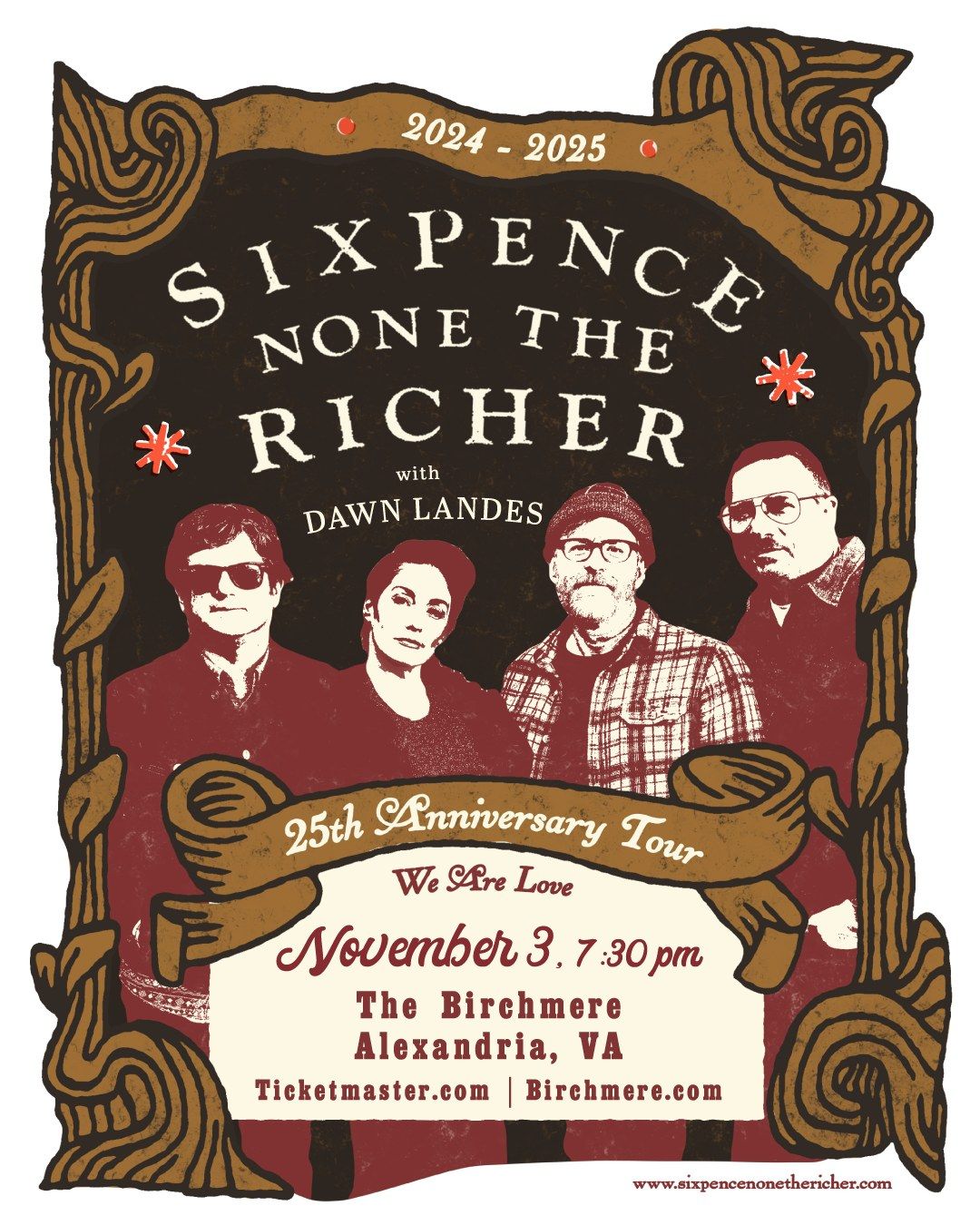 SOLD OUT! Sixpence None The Richer "25th Anniversary Tour" with Dawn Landes