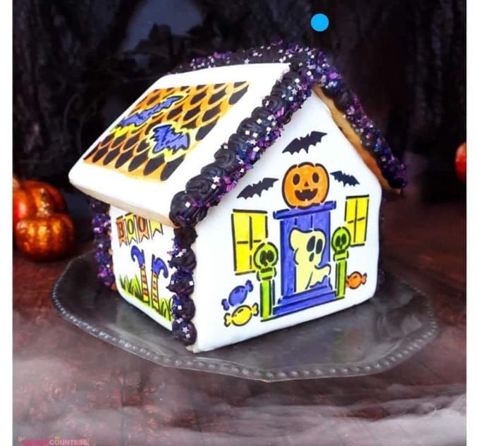 Ghostly Goodies- Custom Cookie Haunted House class Build Your Own Spooky Cookie House class!