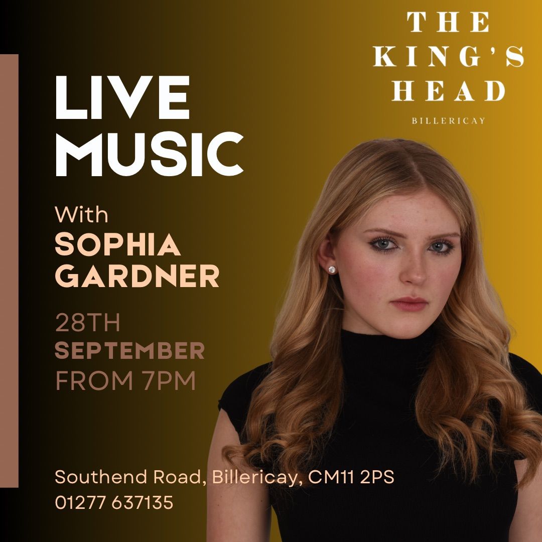 Live Music with Sophia Gardner