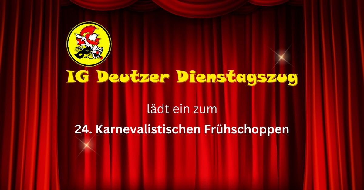 24. Karnevalistischer Fr\u00fchschoppen