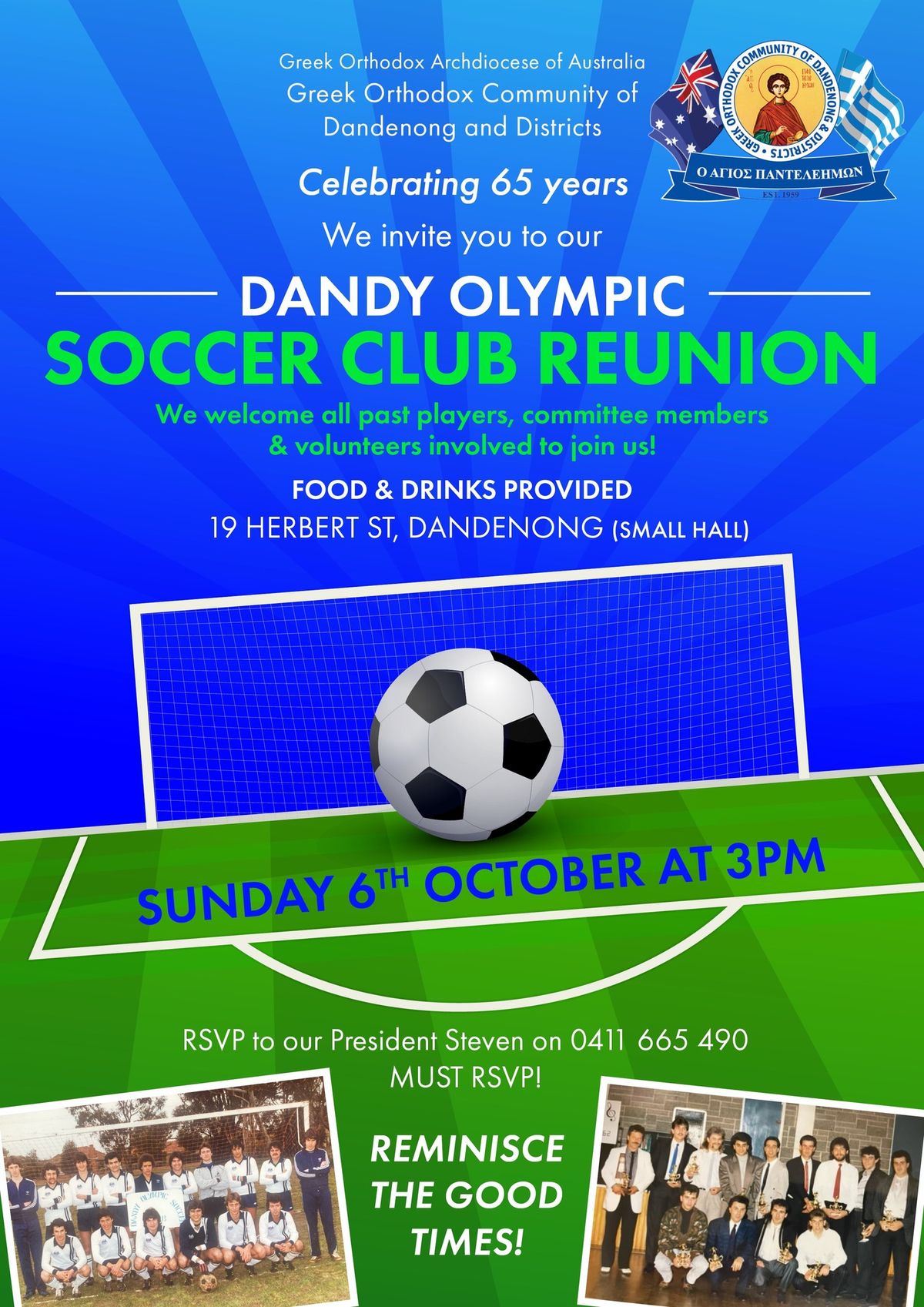 DANDY OLYMPIC SOCCER CLUB REUNION 