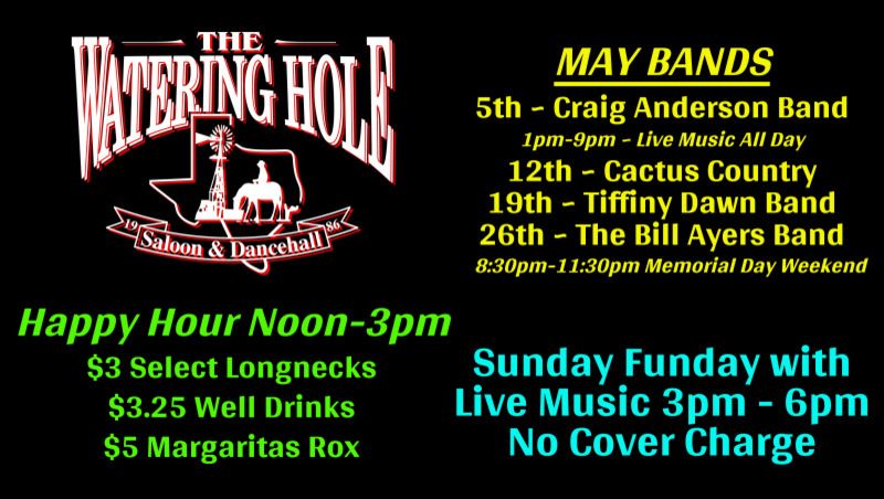 Sunday Funday at Watering Hole Saloon, NB, TX