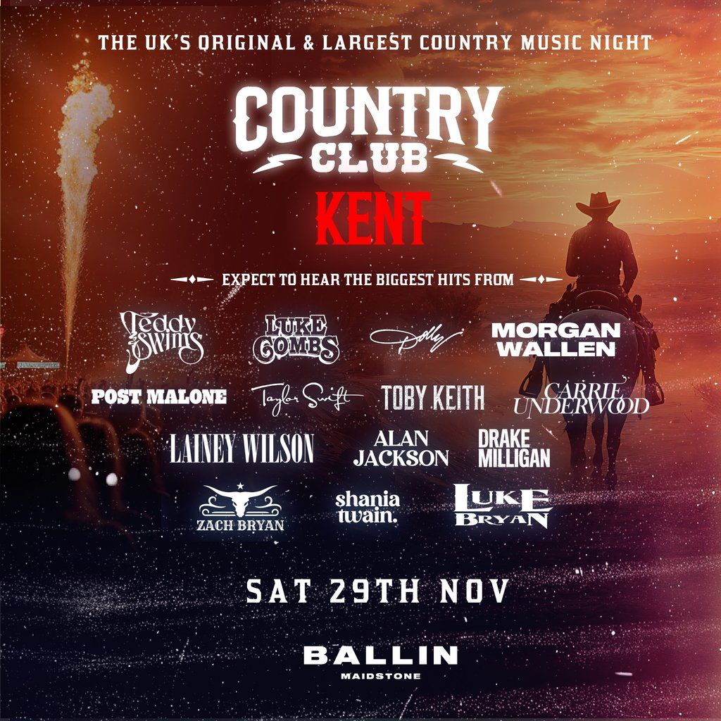 Country Club -  Indoor Country Music Festival - Kent
