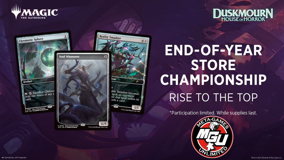 MTG Return to Standard Duskmourn Store Championship!