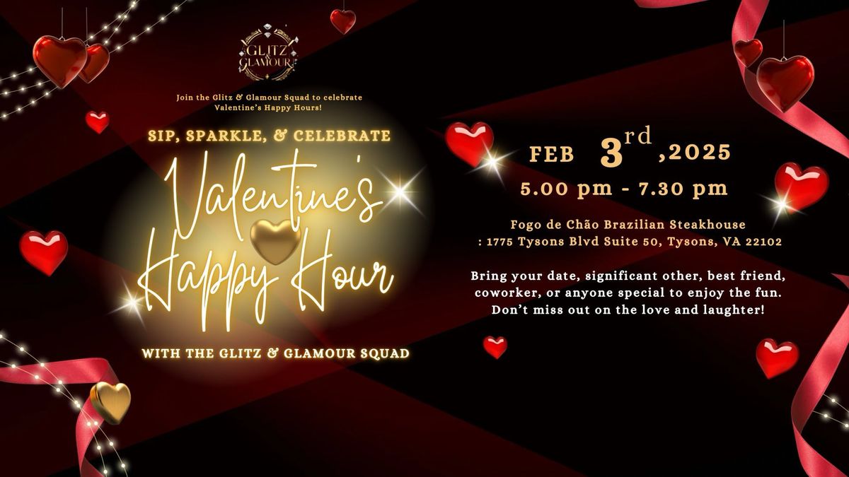 Sip, Sparkle & Celebrate Valentine's with the Glitz & Glamour 