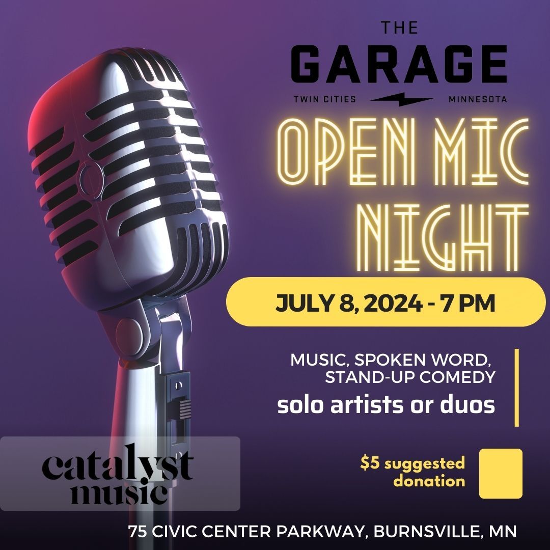 Open Mic Night at The Garage!