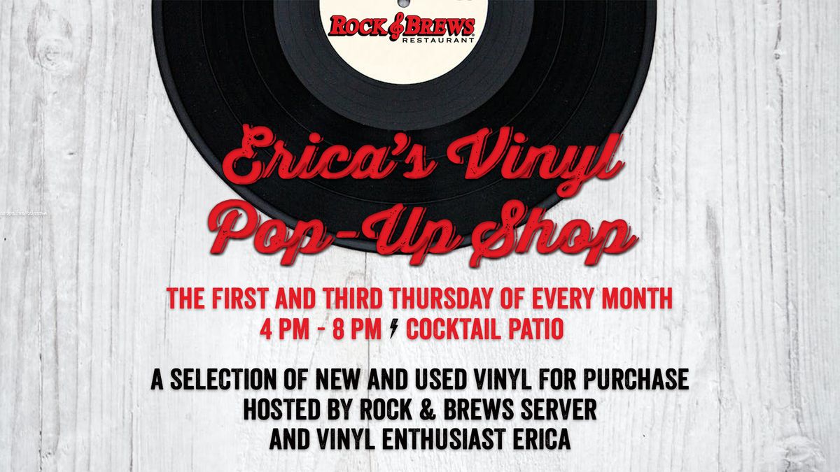 Erica's Vinyl Pop-Up Shop