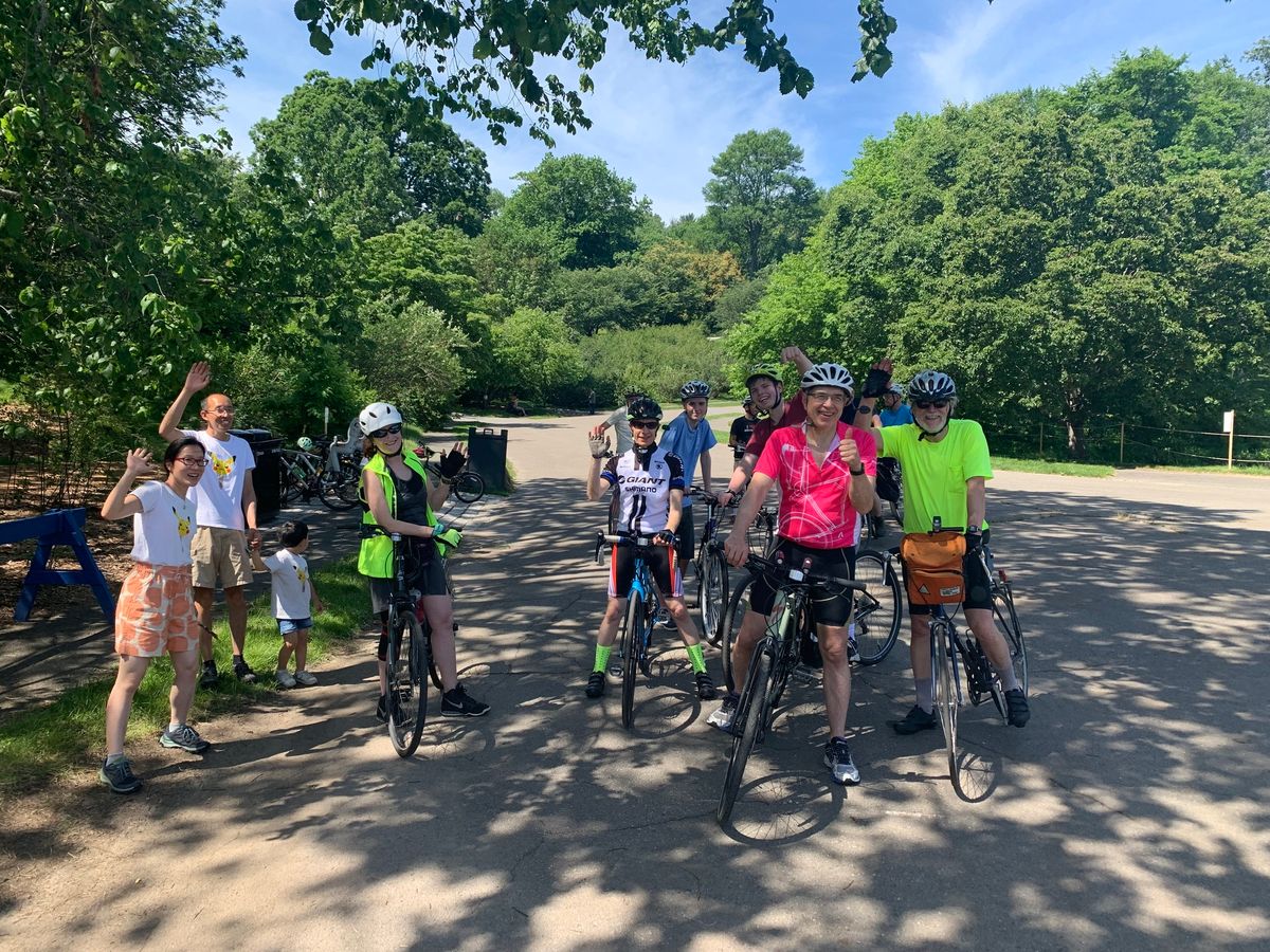 Biking Brookline Group Ride to Lexington Center