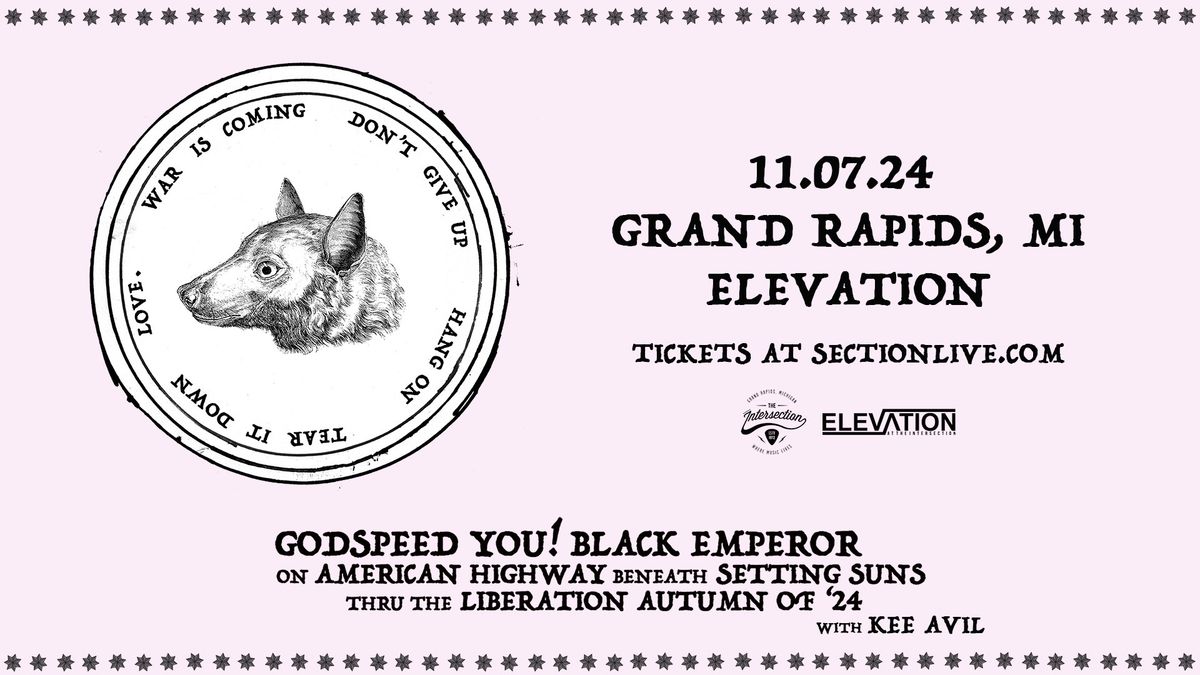 Godspeed You! Black Emperor at Elevation - Grand Rapids, MI