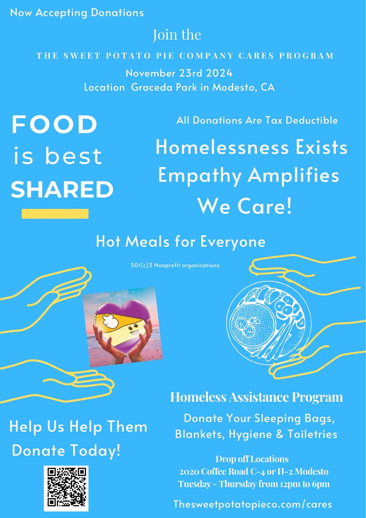 Holiday Hope and Dignity Homeless Assistance Drive