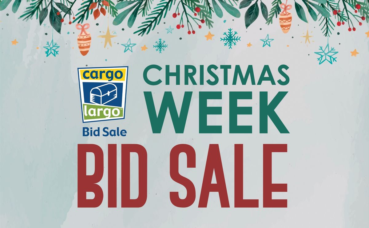 Christmas Week Bid Sale