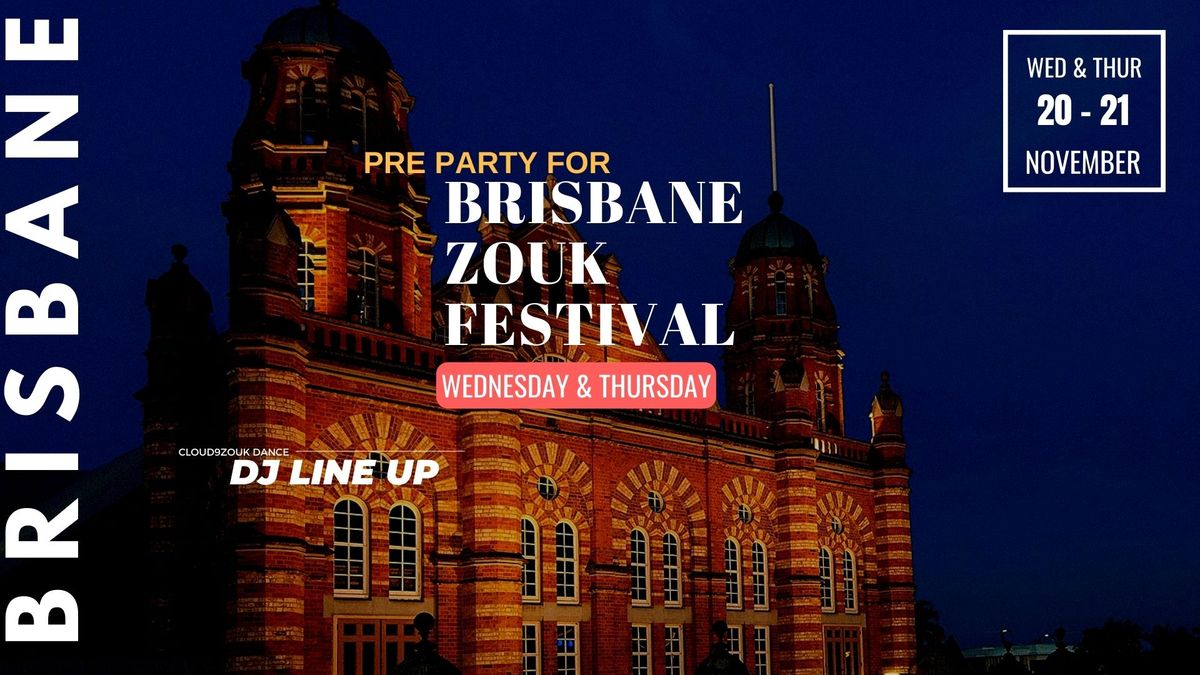 Pre-Party Brisbane Zouk Festival 2024