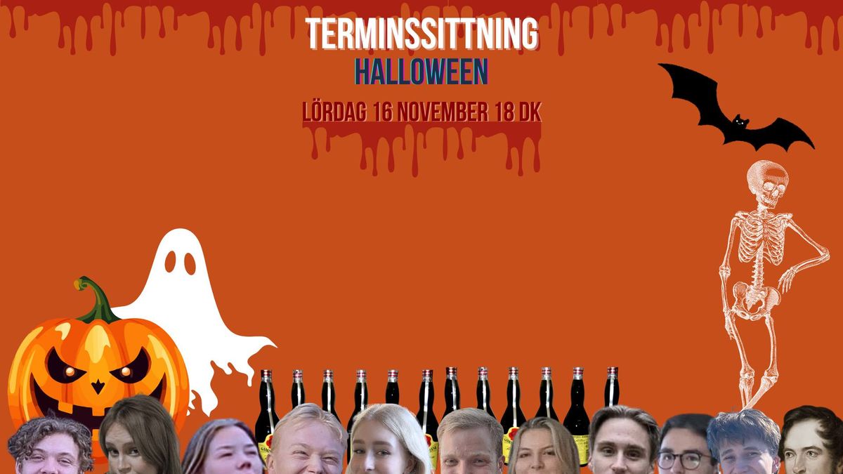 Terminssittning - Halloweentema