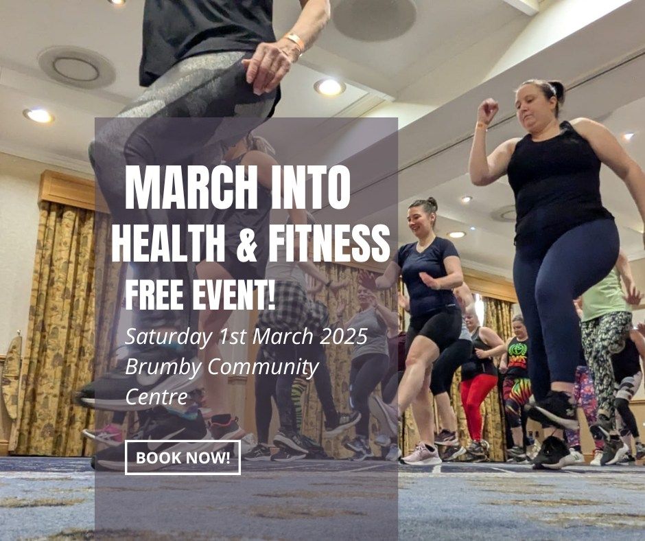 March Into Health & Fitness (FREE EVENT!)