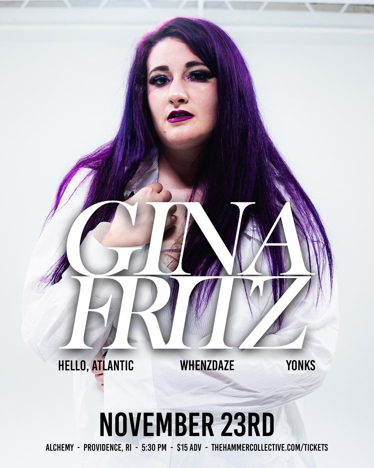 Gina Fritz \/ Hello, Atlantic \/ Whenzdaze \/ Yonks at Alchemy