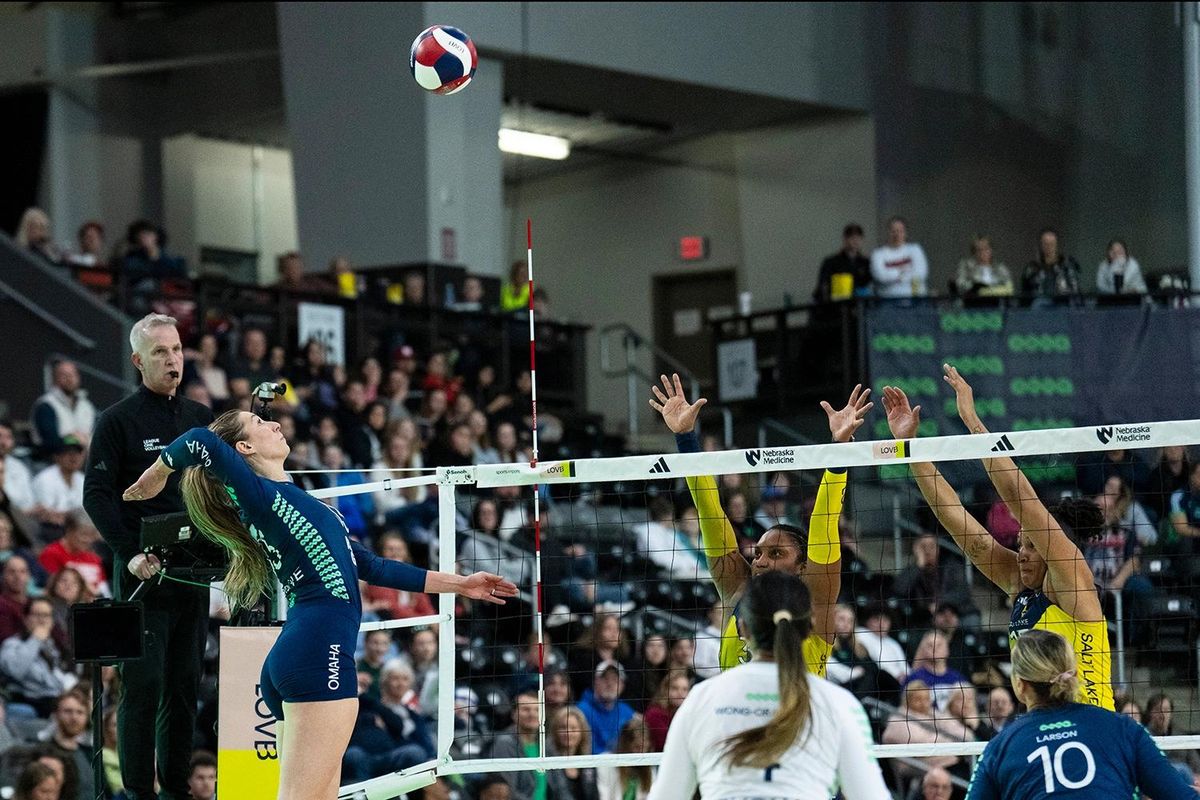 Parking LOVB Nebraska at LOVB Salt Lake