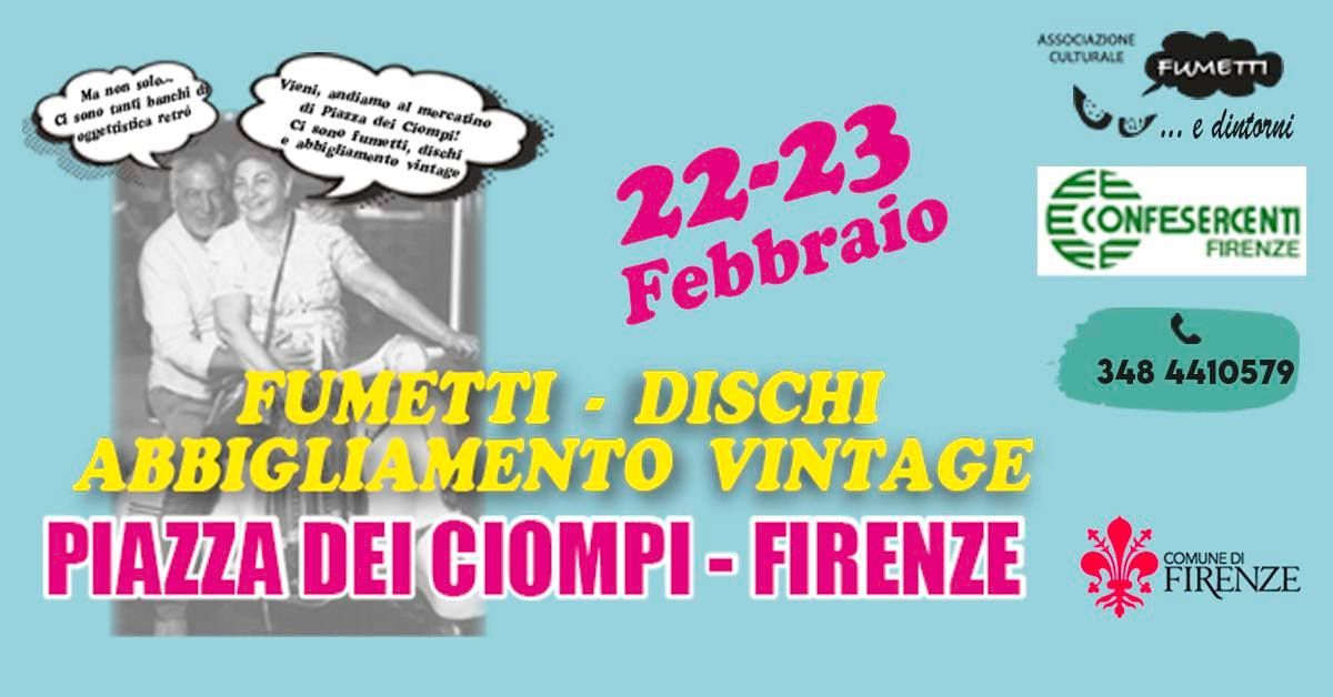 MERCATO VINTAGE \u2022 COLLEZIONISMO \u2022 FUMETTI \u2022 VINILI \u2022 MODERNARIATO