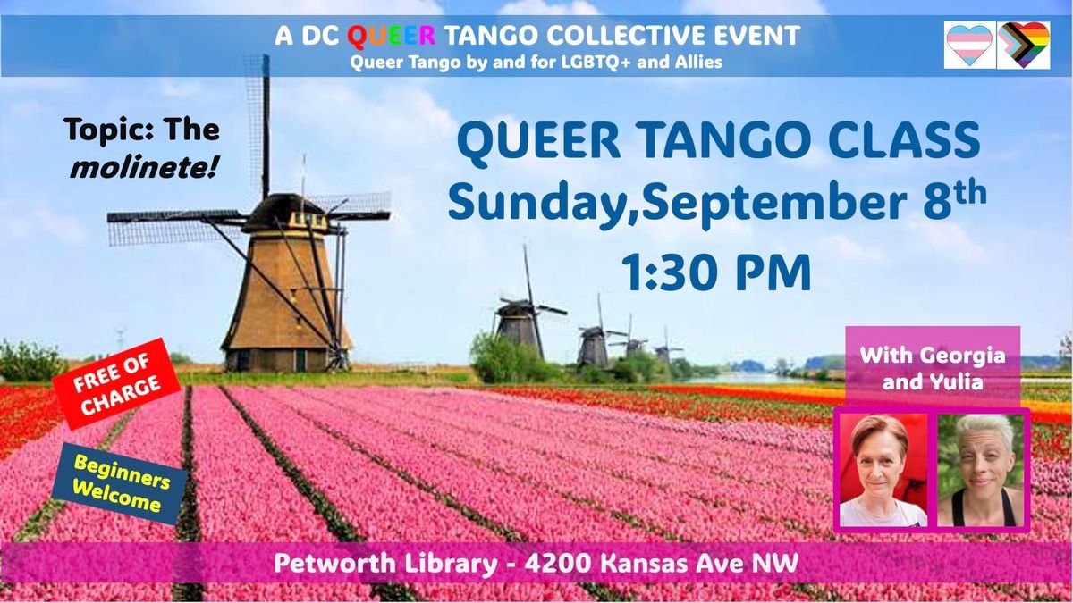 Queer Tango Class w Georgia and Yulia - Free of charge - Beginners welcome