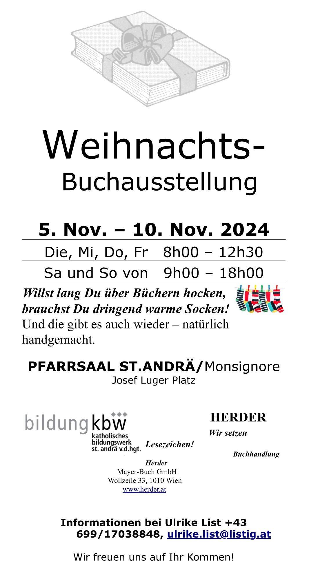 Weihnachtsbuchausstellung