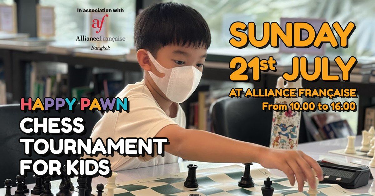 Happy Pawn 24th Chess Tournament for kids