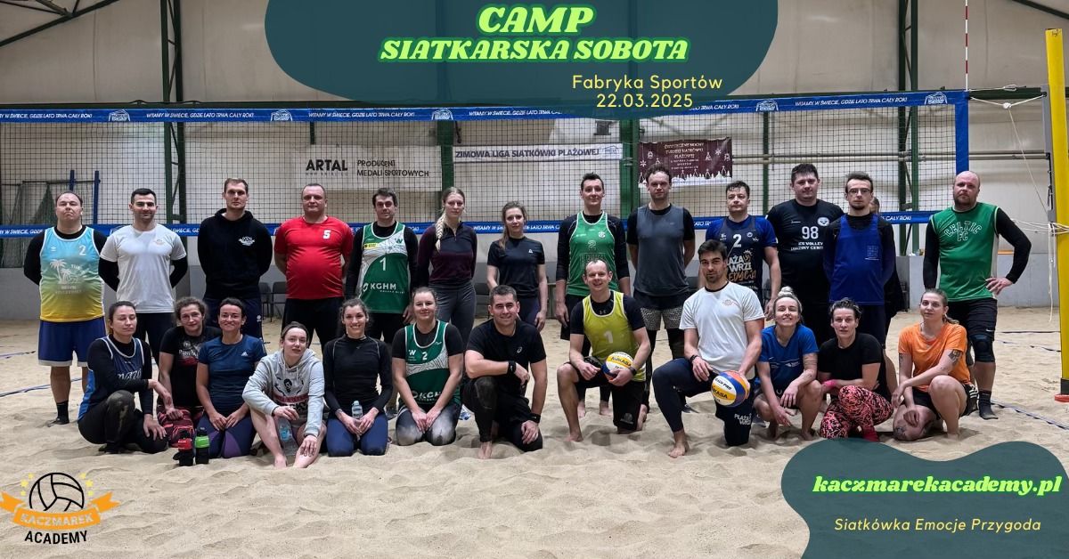 CAMP - siatkarska sobota "po\u017cegnanie zimy"! \ud83c\udfd0\u2600\ufe0f