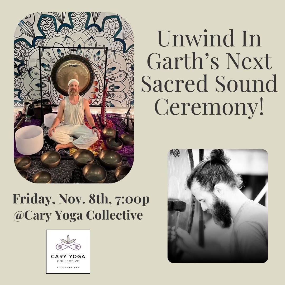 Join Garth For A Sacred Sound Bath!