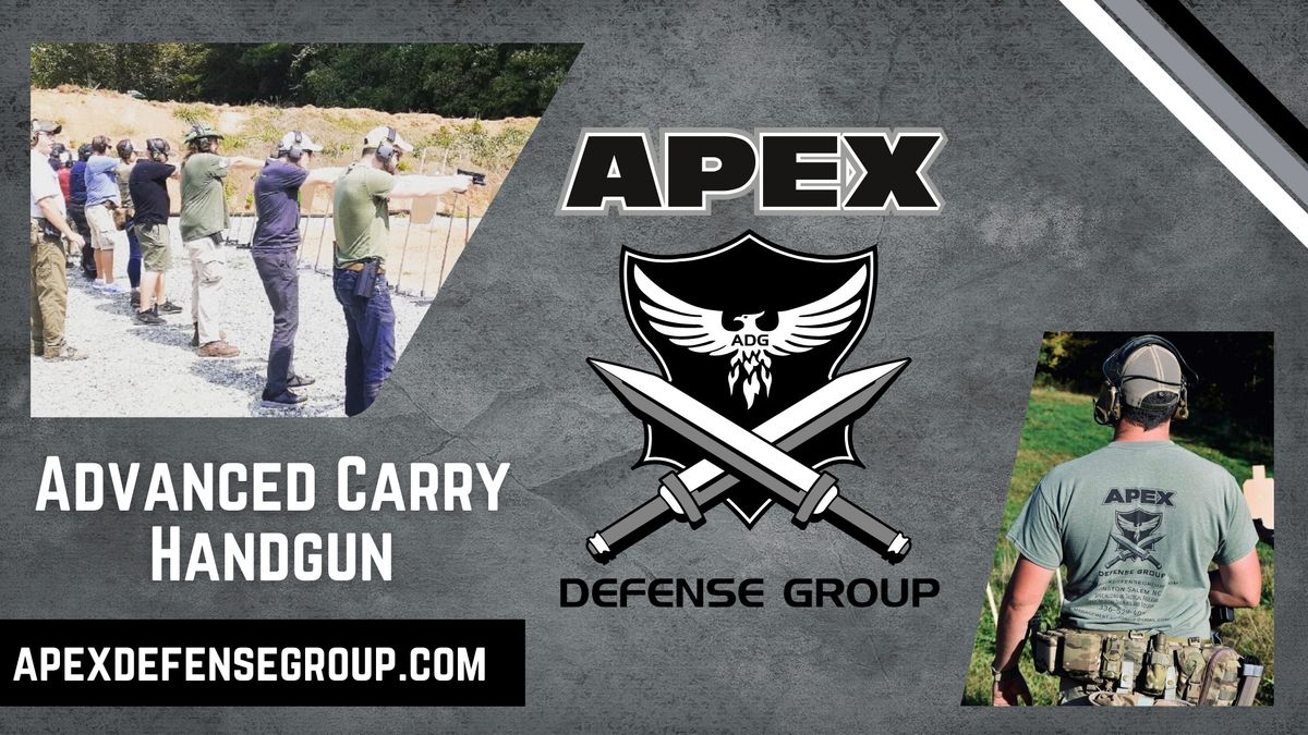 Advanced Carry Handgun Class