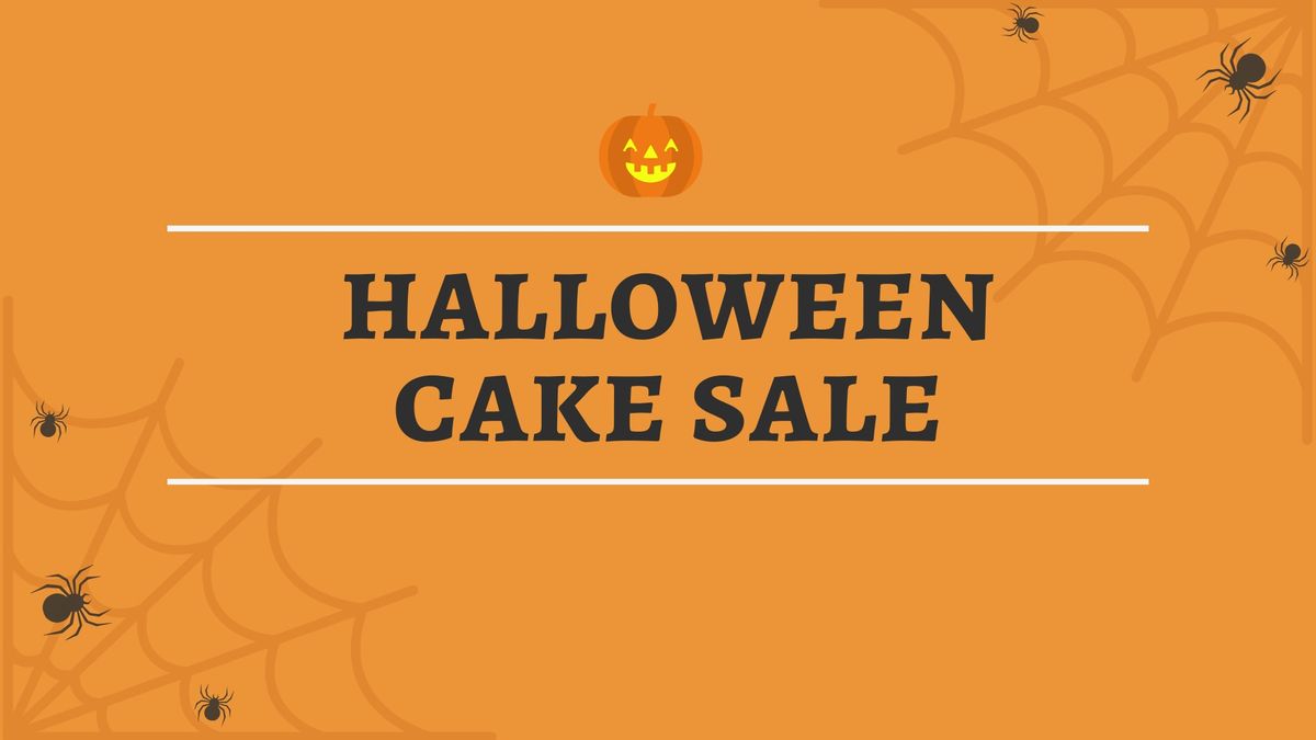 PTFA Halloween Cake Sale