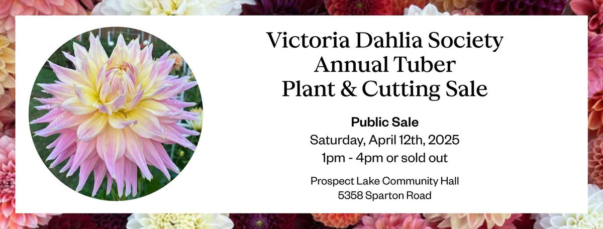 Victoria Dahlia Society Annual Tuber Sale