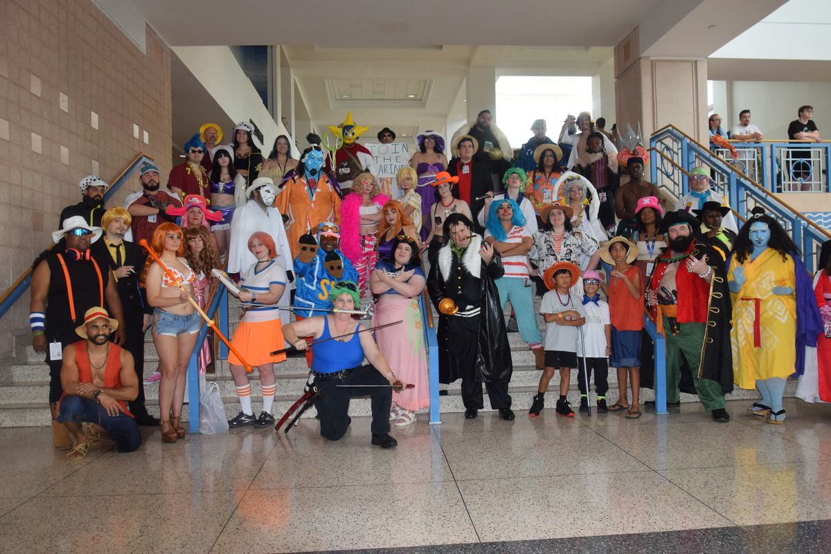 One Piece Group photoshoot @ Tampa Bay Comic con