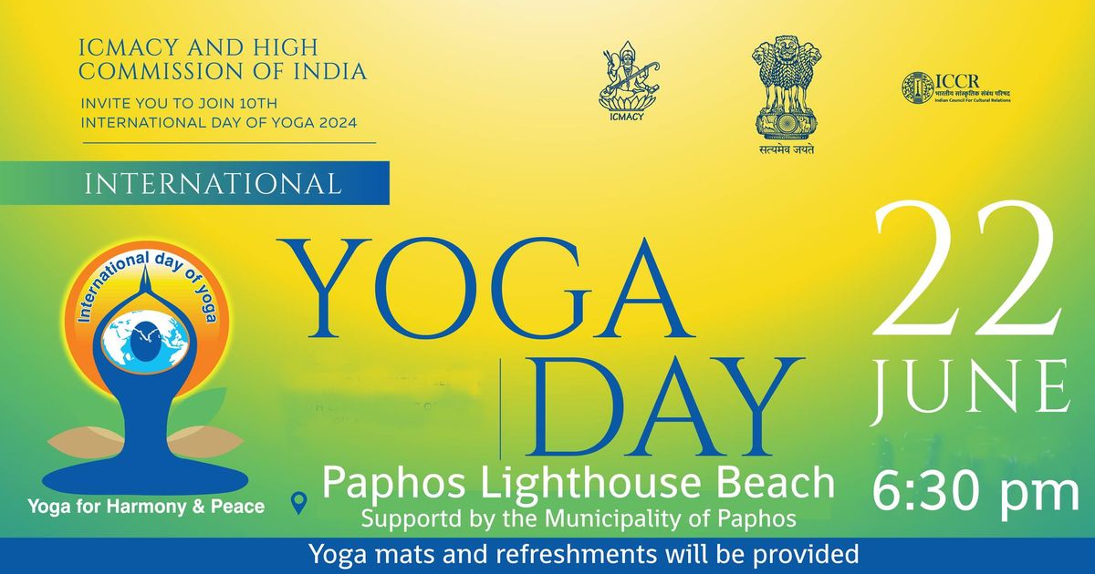 International Day Of Yoga Paphos