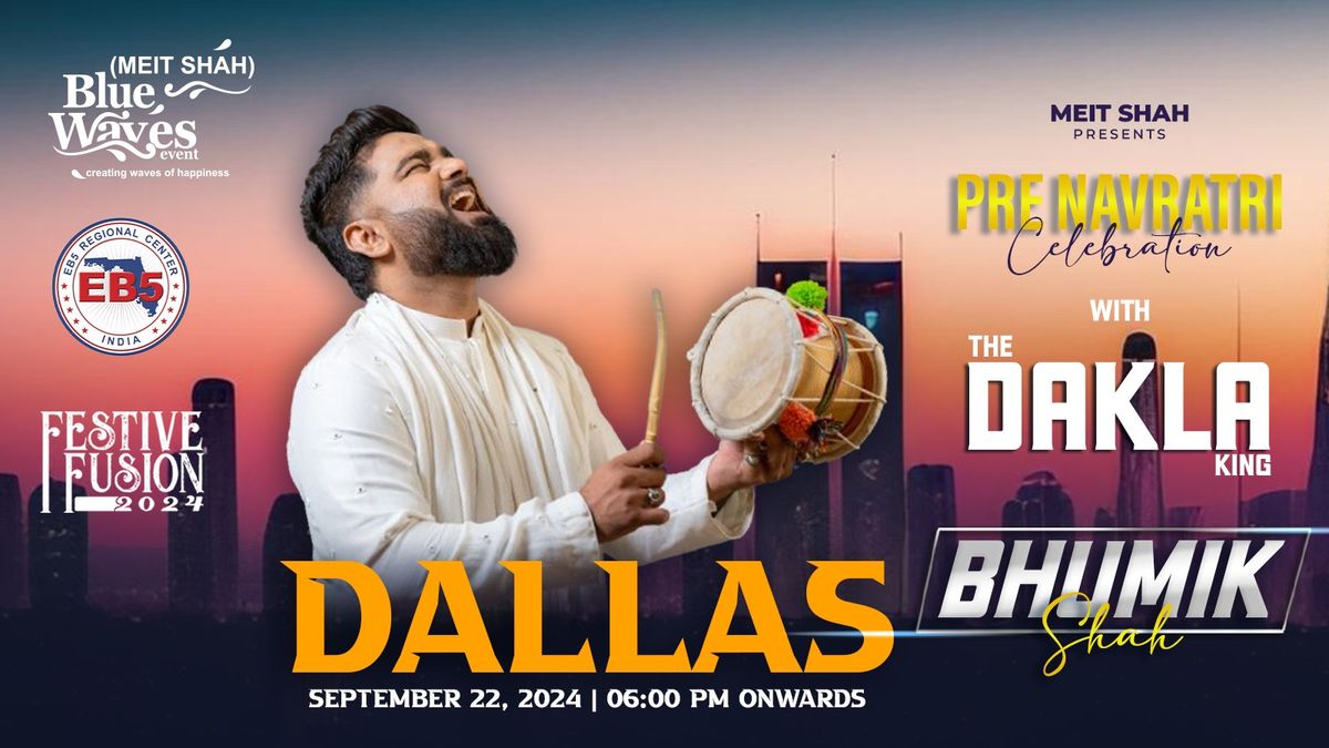 Garba Night with Bhumik Shah - Dallas, Texas