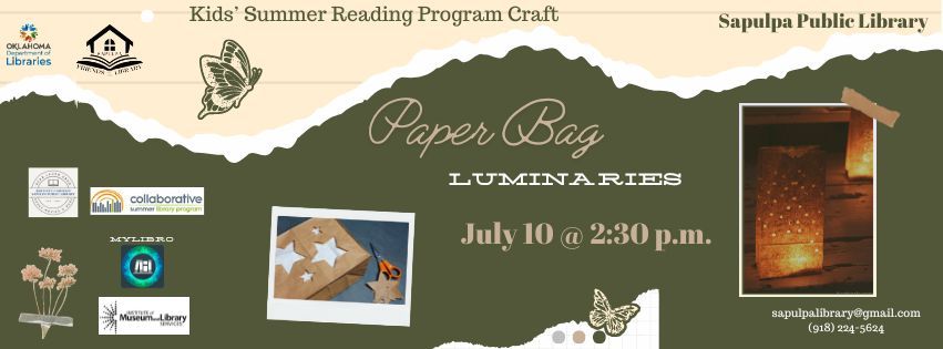 Kids' SRP Craft - Paper Luminaries