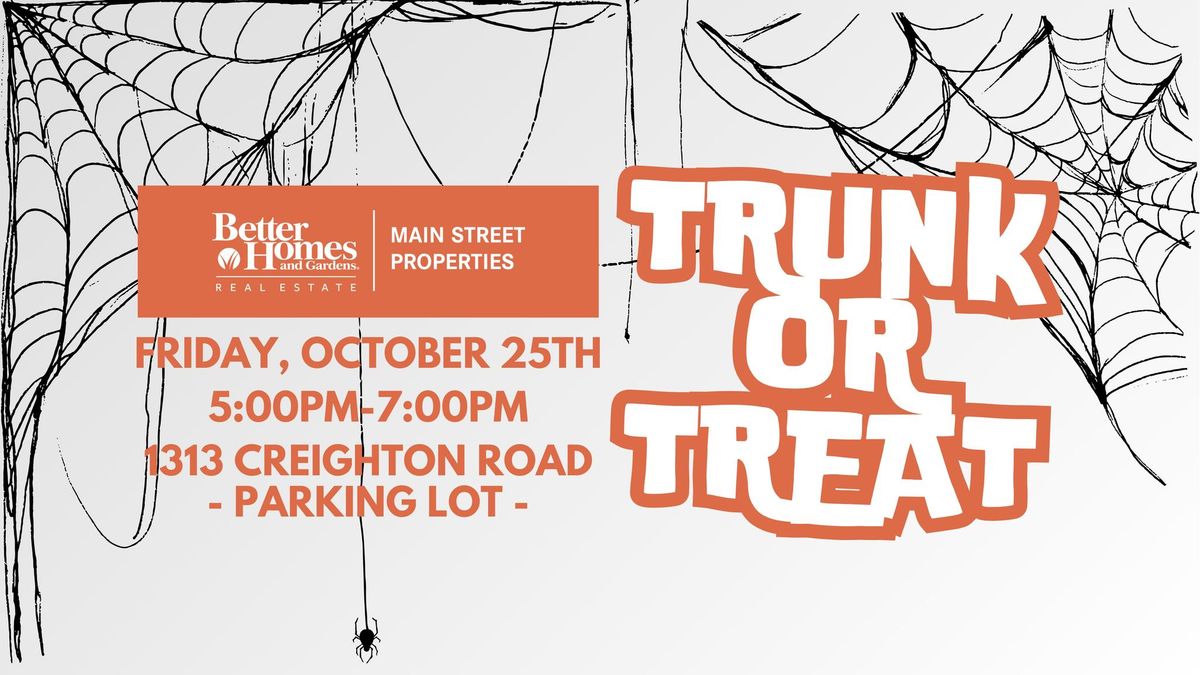 TRUNK OR TREAT WITH BHGRE MAIN STREET!