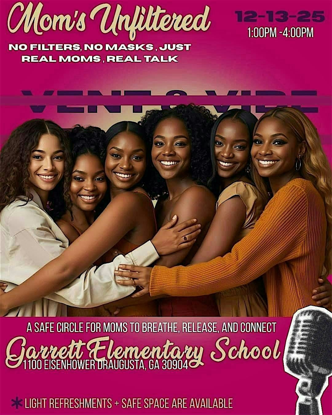 Vent and Vibe: Moms Unfiltered