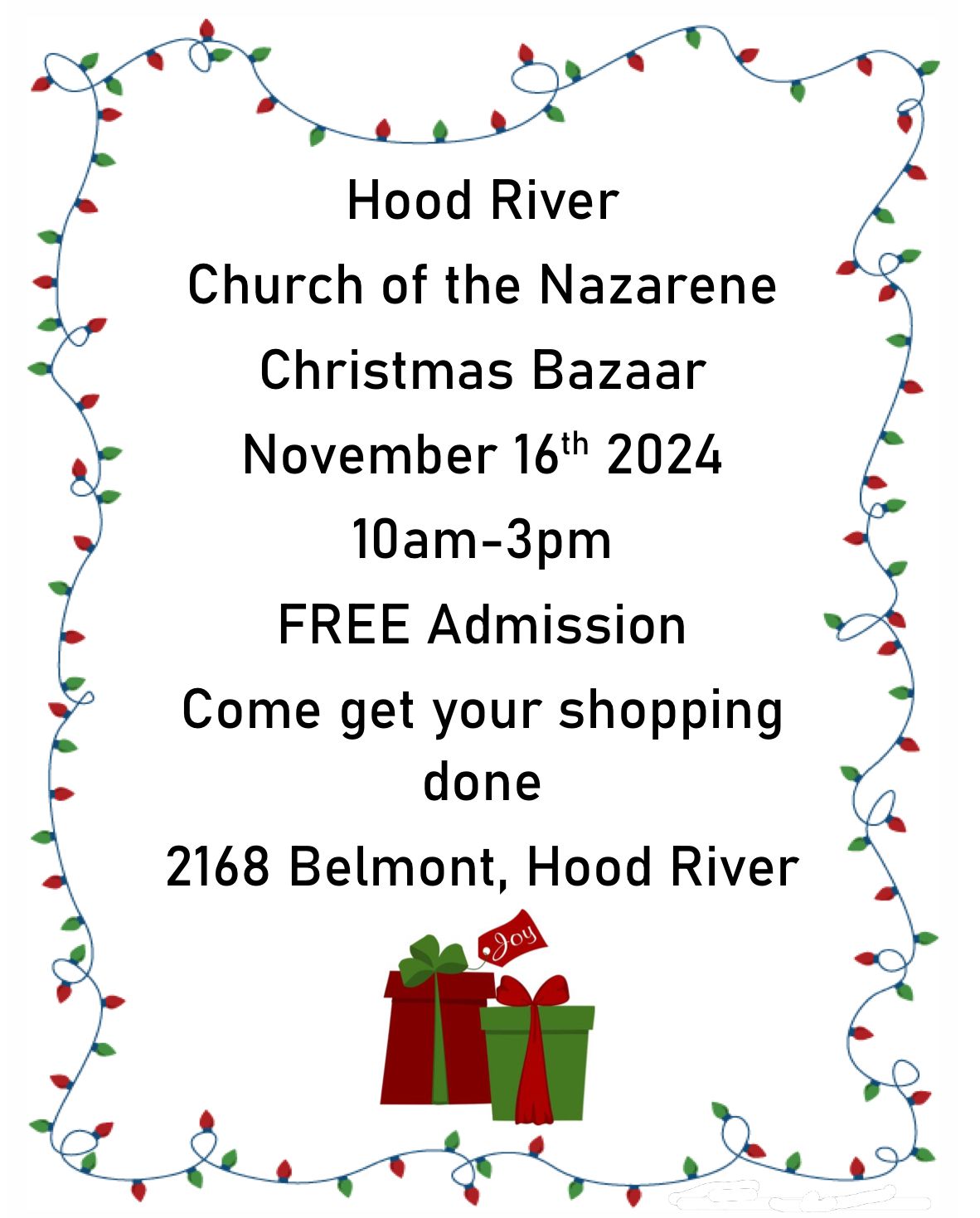 Christmas Bazaar