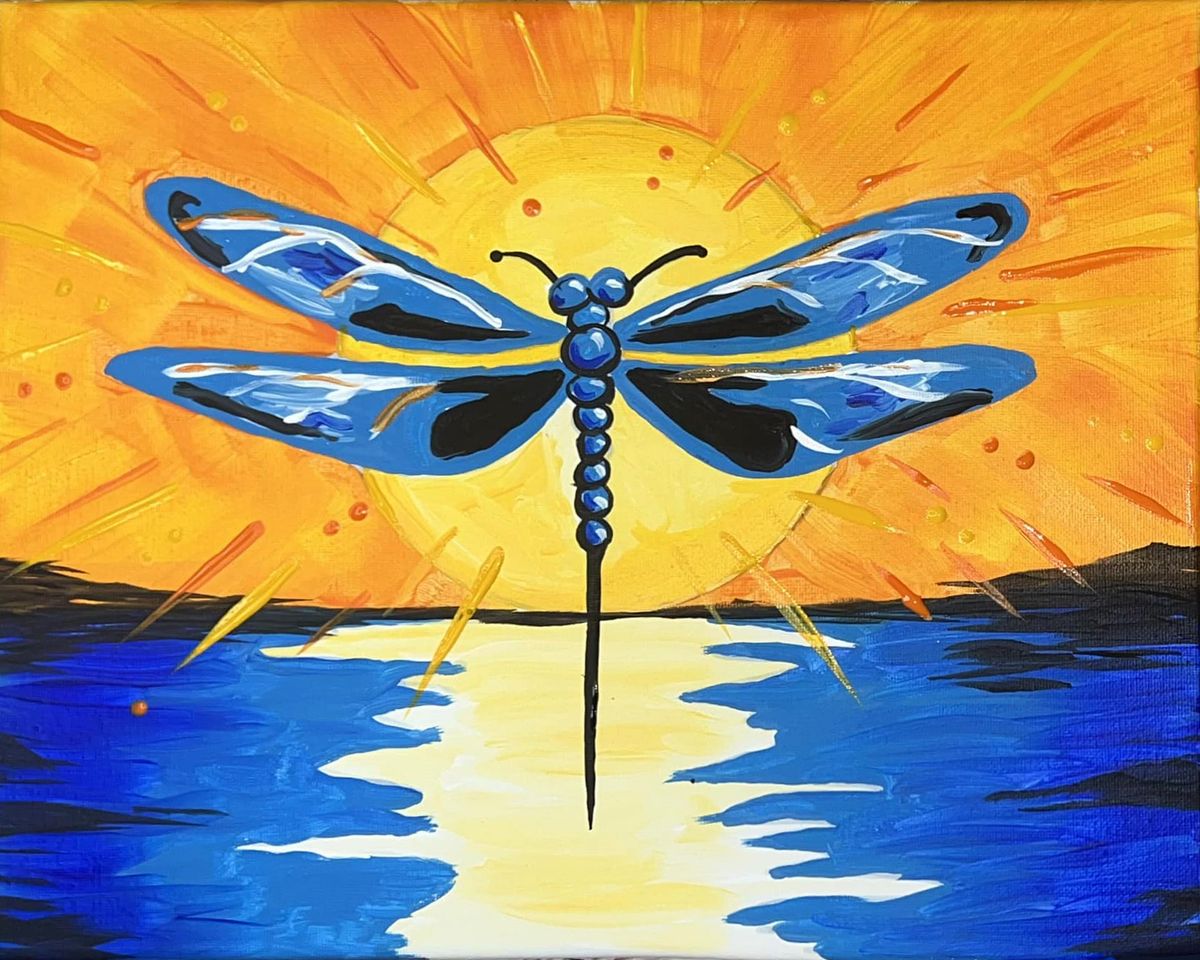 "Dragonfly" Paint Nite at Hickory Ridge Community Church!