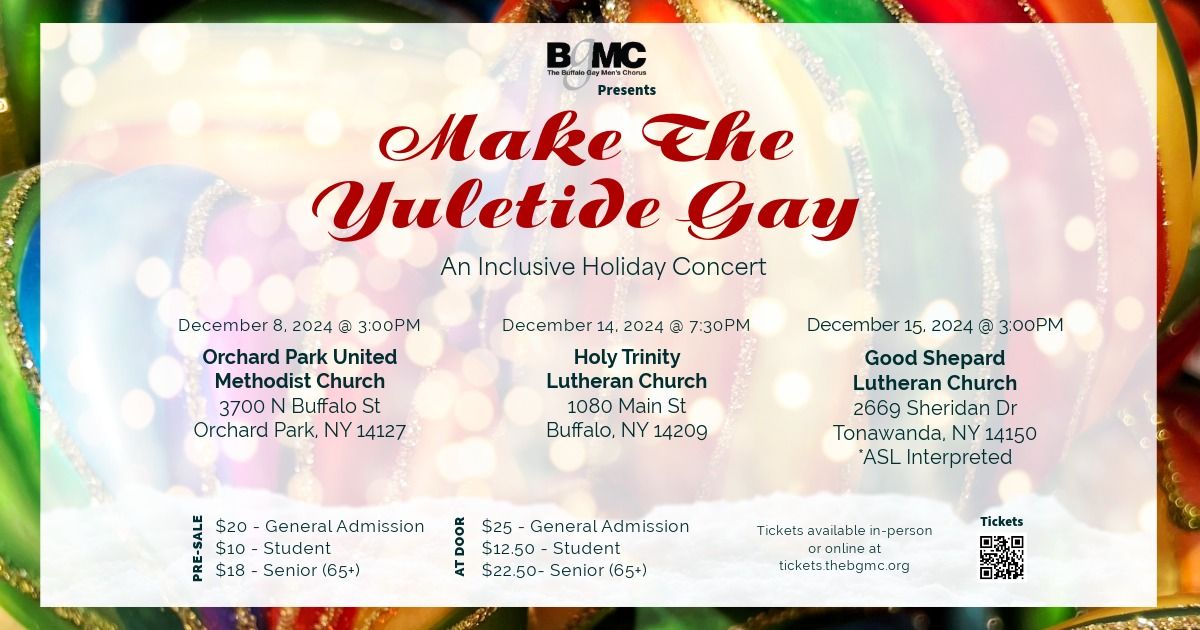 Make the Yuletide GAY! 