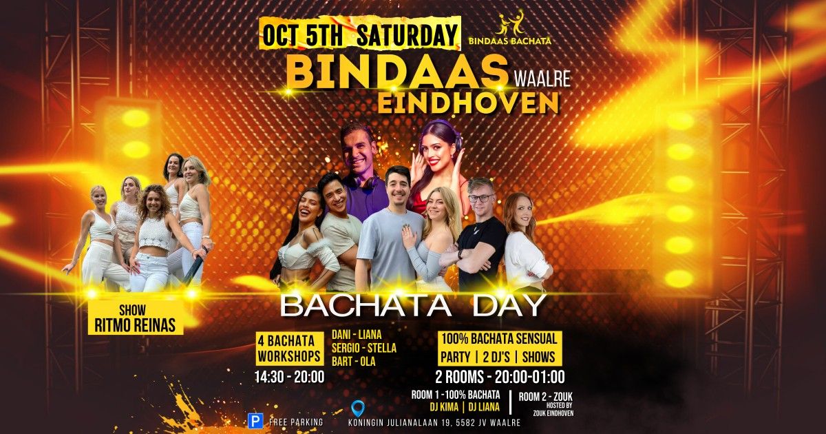 BINDAAS Eindhoven - Bachata Day - First Episode 