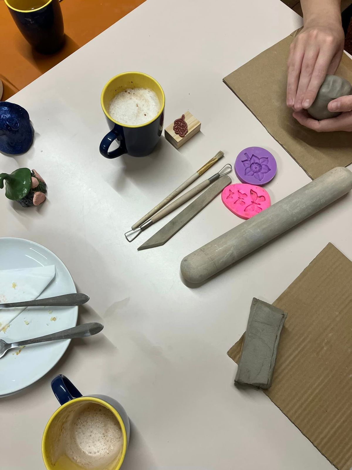 Hand building with clay - Children\u2019s session 