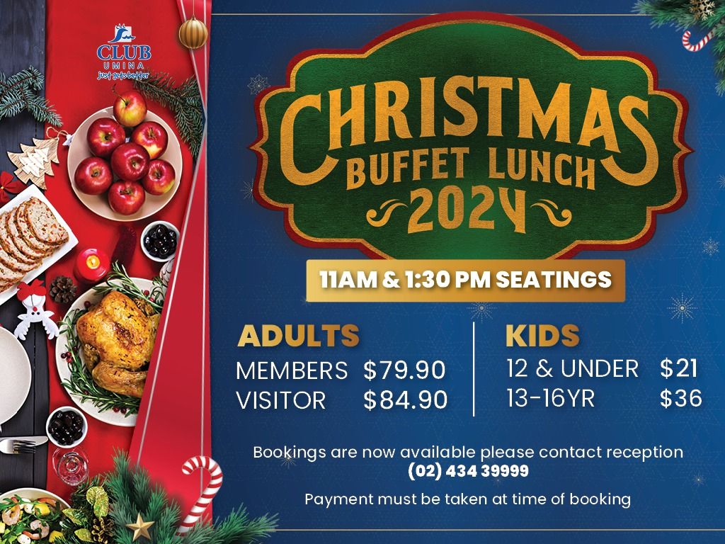 Christmas Buffet Lunch 2024