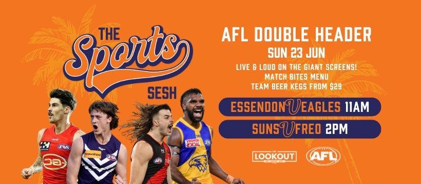 AFL Double Header at The Lookout, Scarborough!