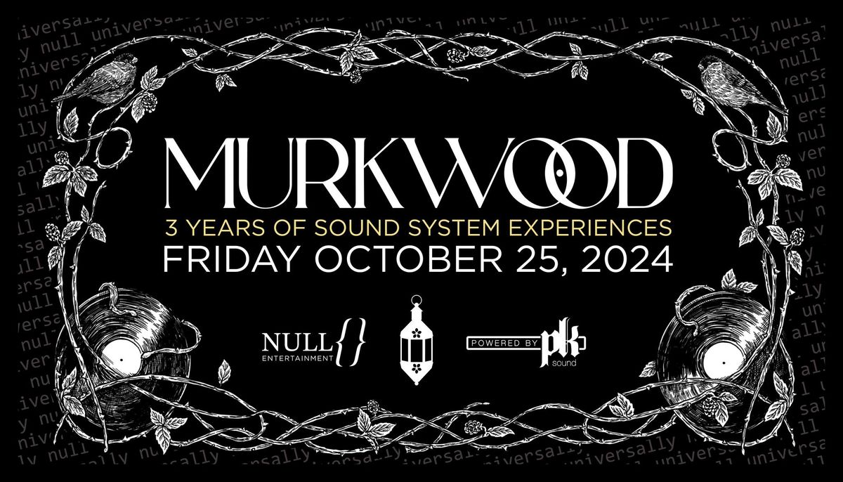 MURKWOOD 3 YEAR | YOUNGSTA, HYPHO, PAV4N, BUKKHA & MORE | COLUMBUS, OH | IDEA FOUNDRY | OCT 25, 2024