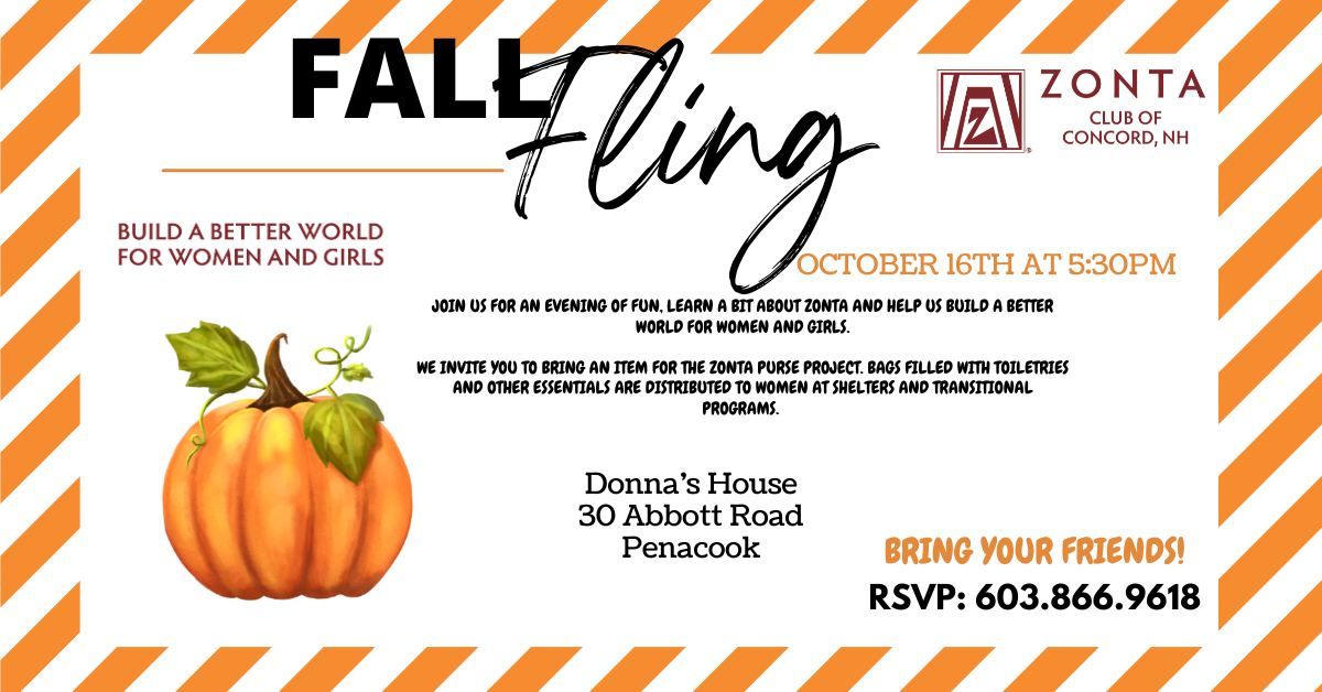 Zonta Fall Fling