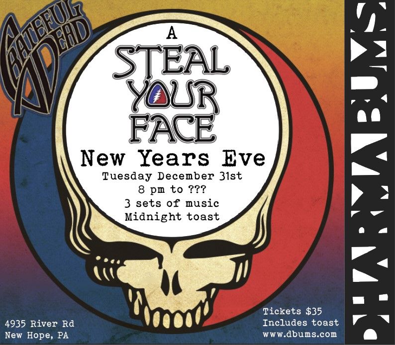 A STEAL YOUR FACE New Year's Eve