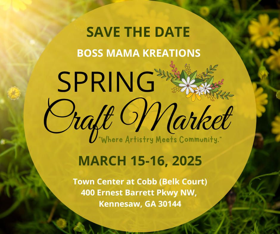 2025 BMK Spring Craft Market  