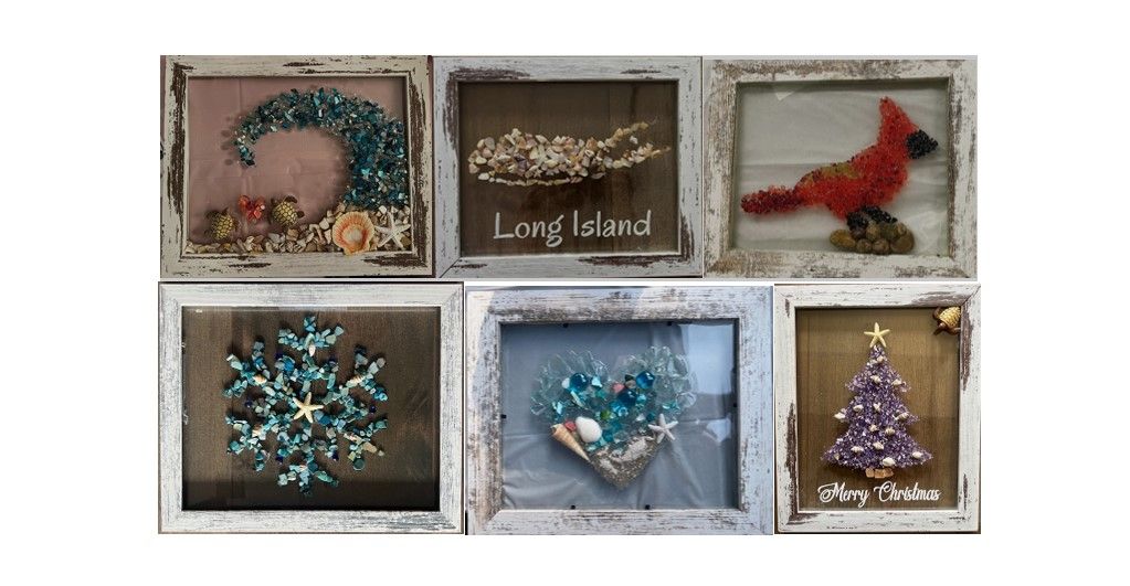 Holiday Beach Glass Art Fundraiser Event at The American Legion in Islip (open to all)