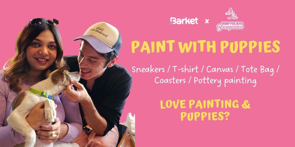 Paint with Puppies by Barket